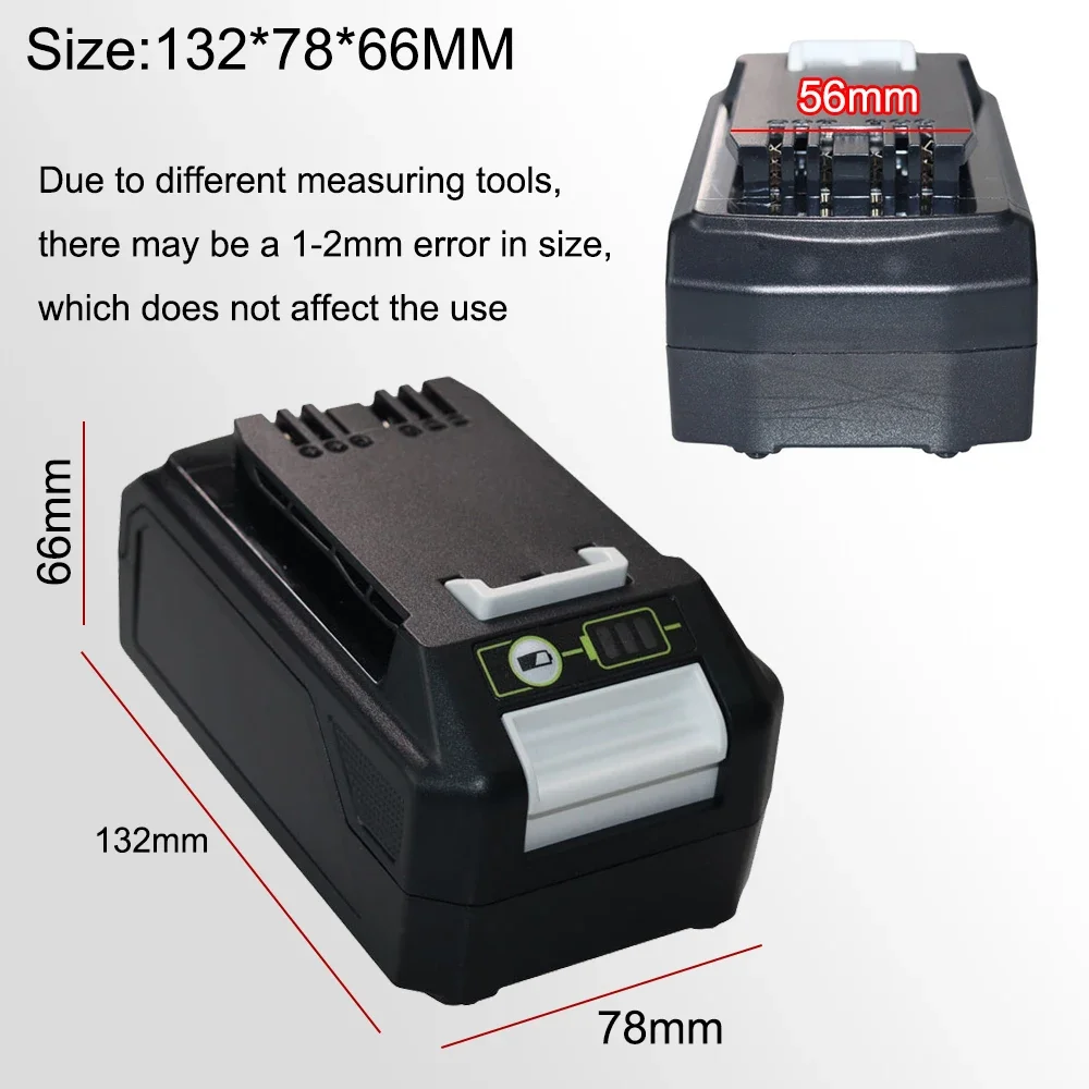 

8000mAh for Greenworks 24V 20352 22232 2400702 24352 MO24B410 HT24B210 29322 29842 29852 BAG708 BAG711 Battery