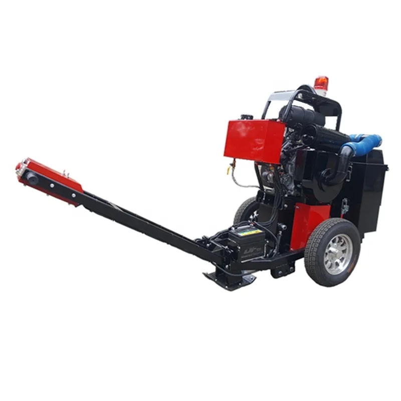 Road Crack Grooving Equipment With Dust Suction Function for Bitumen Crack Pavement Cutting With 6 Blades