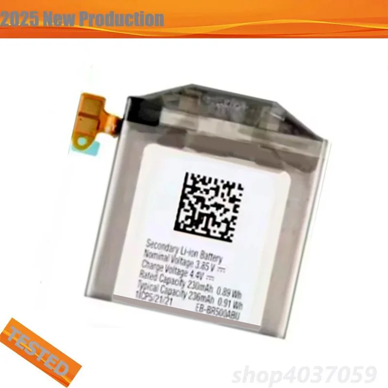 New Phone Battery For Samsung Galaxy Watch Active SM-R500 EB-BR500ABU 236mAh Bateria