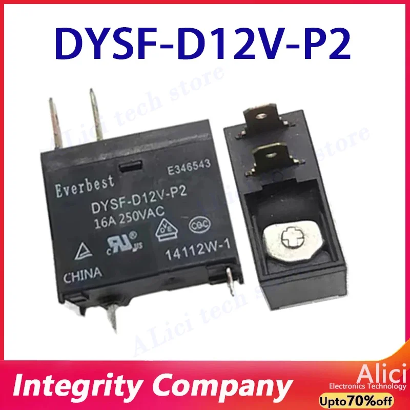 

1Pcs 5pcs Original relay DYSF-D12V-P2 12VDC 3-pin 16A DC12V