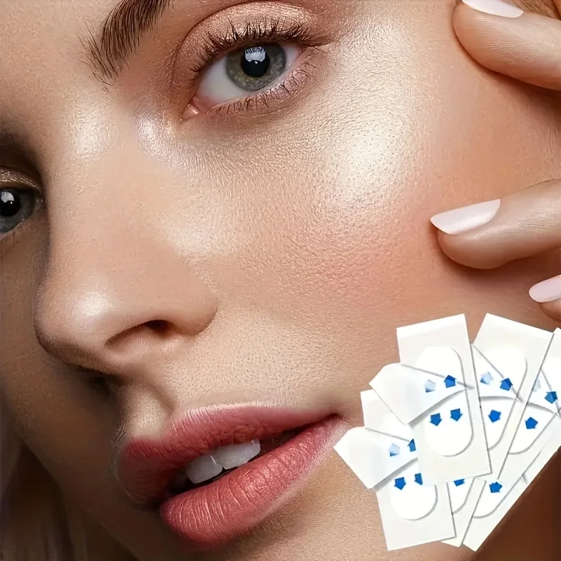 44Pcs Transparent Ultra Thin Face Lift Tape, Waterproof Invisible Face Shaping Strips, V Line Lifting Patch, Mother's Day Gift