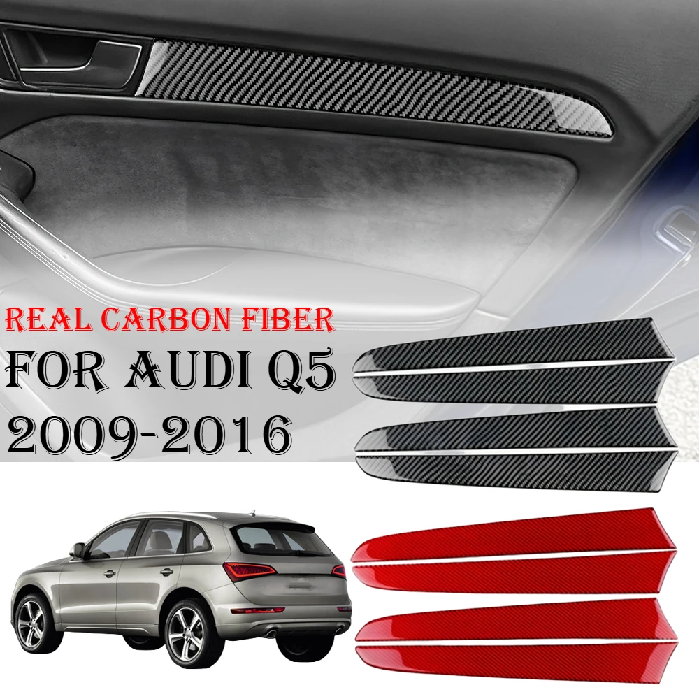 autocollant-de-decoration-en-fiber-de-carbone-pour-panneau-de-porte-4-pieces-pour-audi-q5-2009-–-2016-accessoires-d'interieur-de-voiture-bande-de-style-automobile