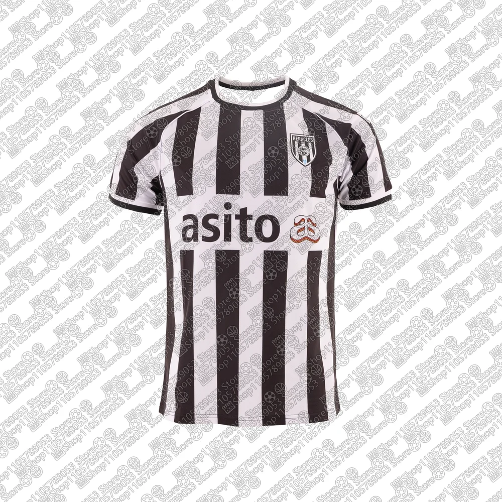 2026-27 Mens Kids Boys Male Quick-drying Football Jersey Home Soccer H-Heracles A-A-Almelo Game Sports Away Gift Breathable Tops