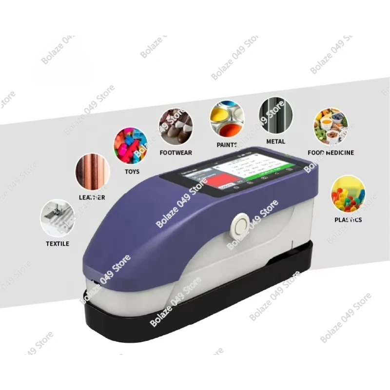 SY3020 Portable Spectrophotometer Colorimeter, SCI & 1 Sec, for Measurement in Automotive Paint/Textile Field