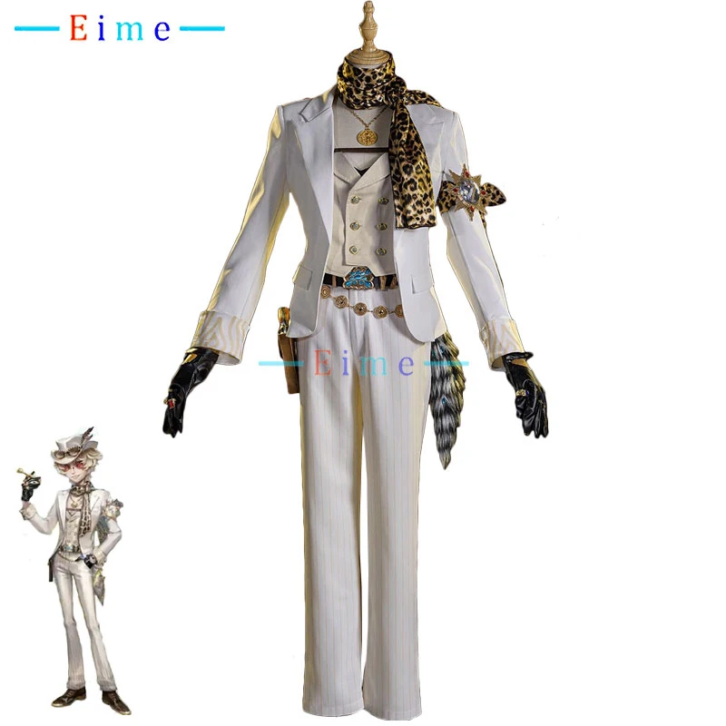 

Game Identity V Prospector Norton Campbell Cosplay Costume Fancy Party Suit Coat Shirt Pants Halloween Uniforms Custom Made