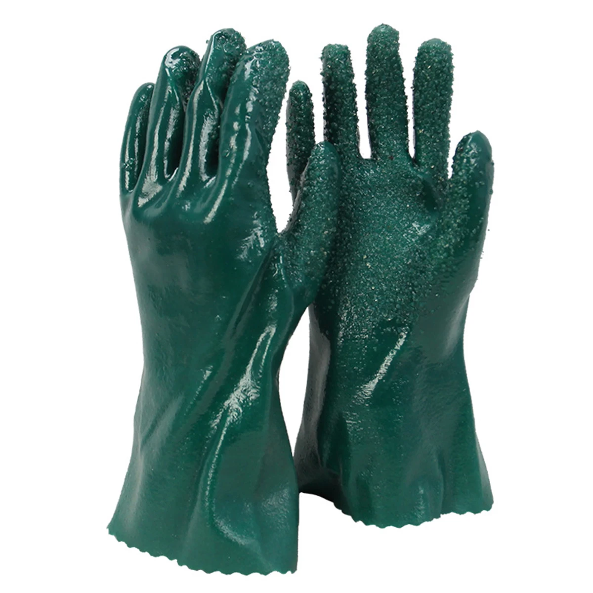 Anti Slip Labor Protection Gloves All Rubber Particles Waterproof  Wear-Resistant And Anti Oil Resistant -1PCS