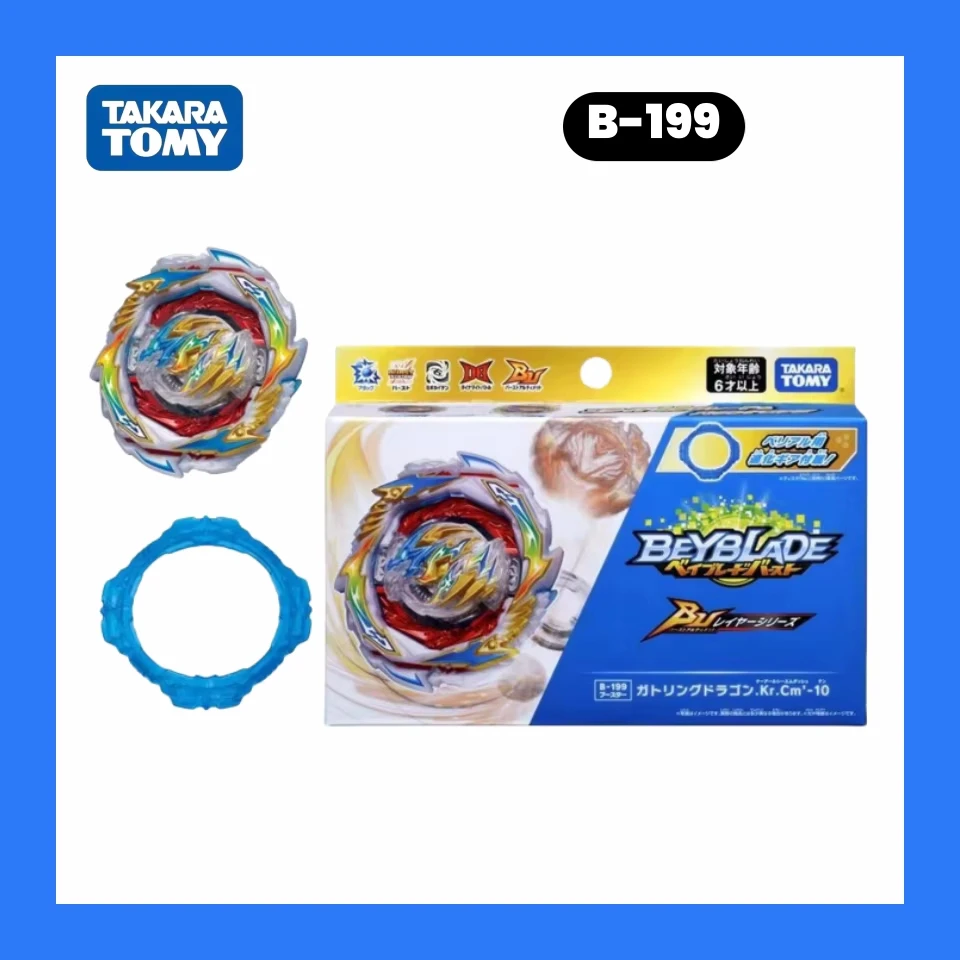 TAKARA TOMY Beyblade Burst Gatling Dragon .Kr.Cm'-10 Burst Ultimate Beyblade B199