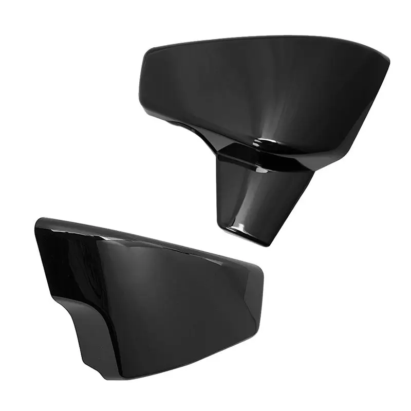 

[ABAB] Боковая крышка Крышка аккумулятора Боковая пластина Боковая крышка аккумулятора Выпрямитель Принадлежности для мотоциклов, черный