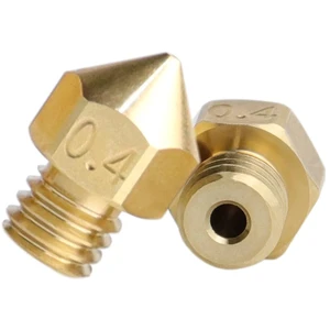 5 pçs/lote flsun q5/QQ-S pro extrusora bicos de bronze acessórios 0.4mm parafusos peças 8 principais vendas parafuso extrusor - №8