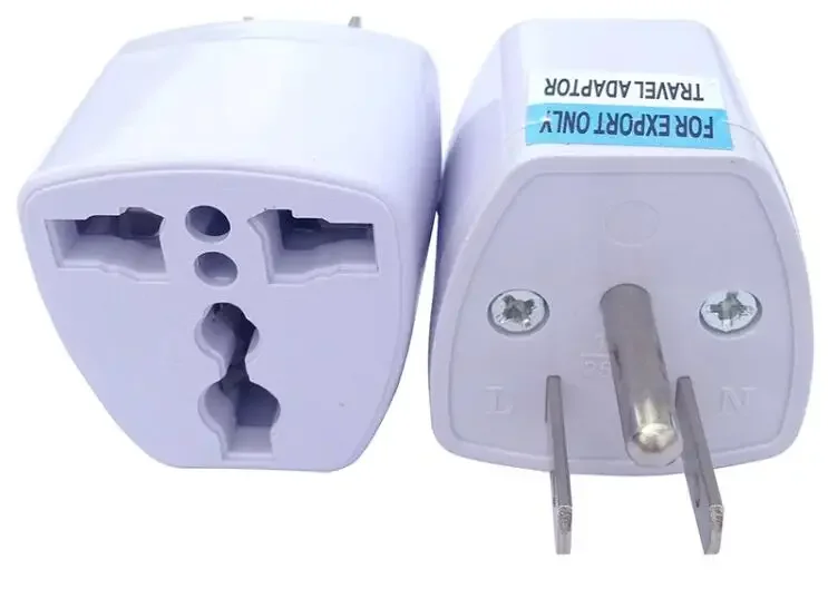 Universal EU UK AU to US USA 3-Pins USA Plug Canada AC Travel Power Plug Adapter Converter