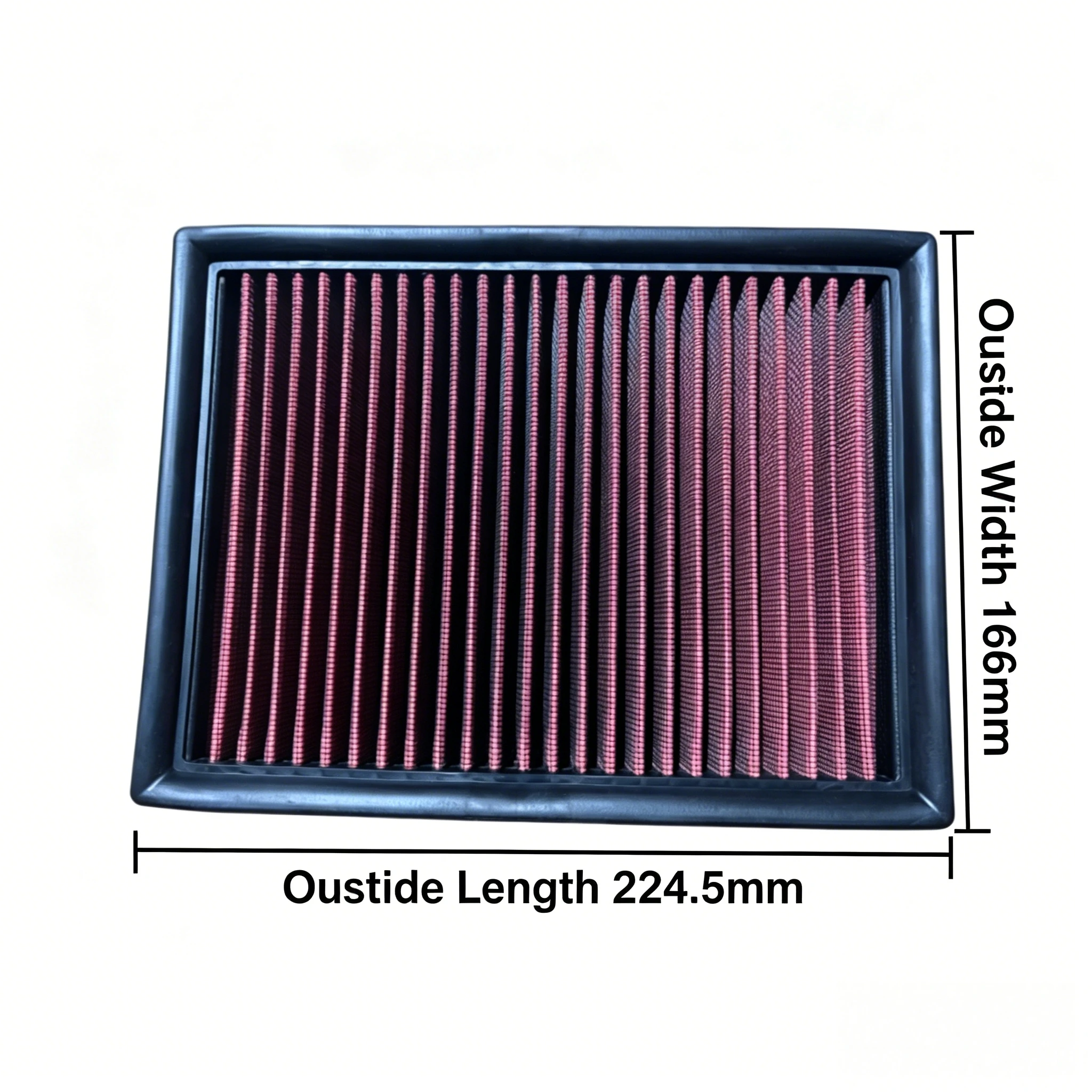 High Flow Sport Washable Air Filter For Perodua Ativa Alza Daihatsu Rocky Subaru REX 1.0T 1.5L 2019-Present 17801BZ110 1KR-VET
