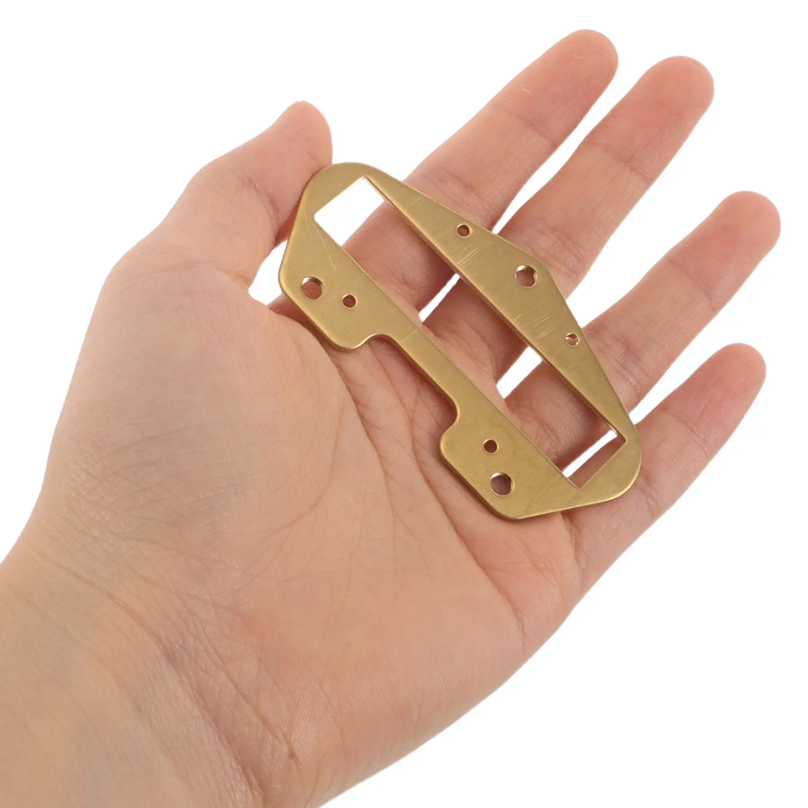 2Pcs Tl Electric Guitar Pickup Copper Baseplate High Magnetic Conductivity Copper Plate Pickup Upgrade Replacement Accessory
