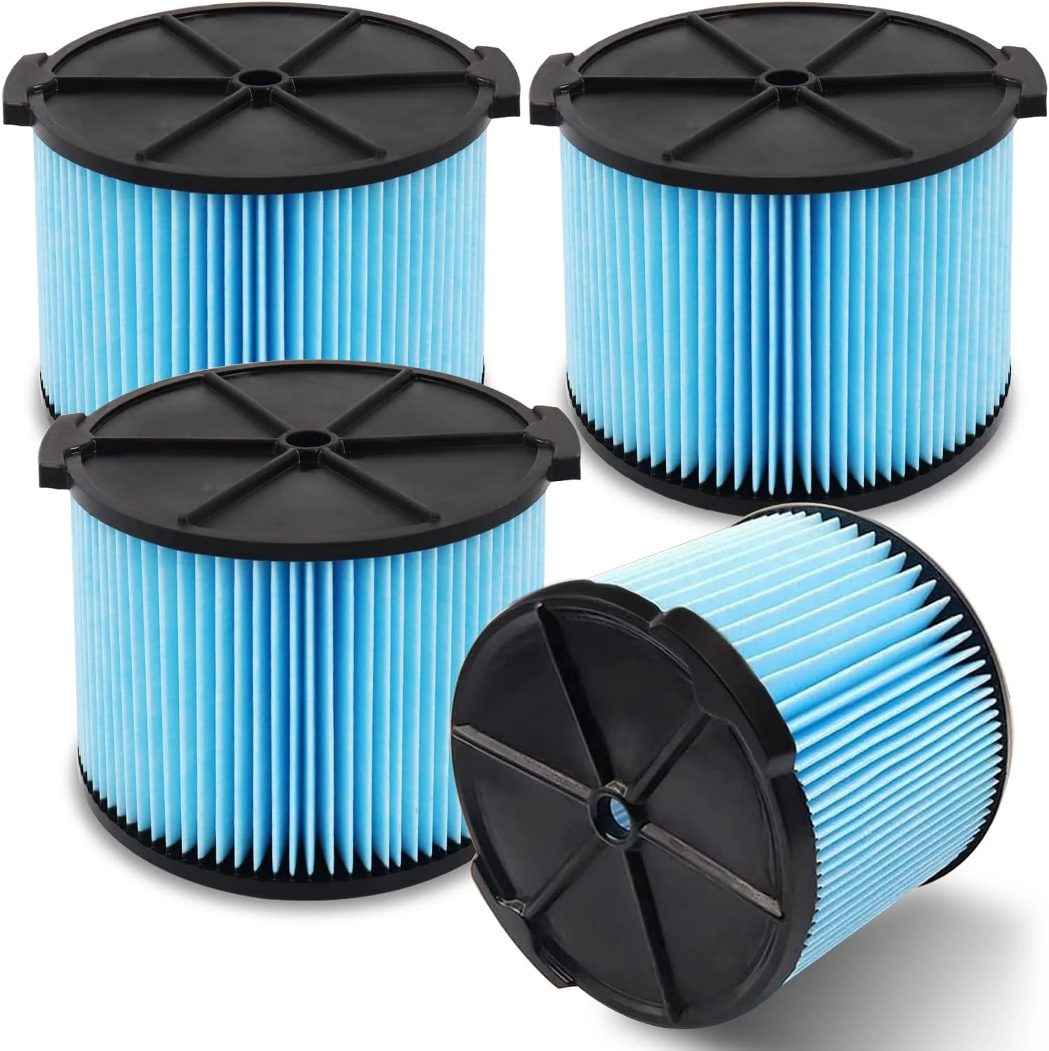 

VF3500 Replacement Filter for Shop Vacuum 3-4.5 Gallon Wet Dry Vacuums, 3-Layer Filters for WD4050, WD3050, WD4080, WD4522