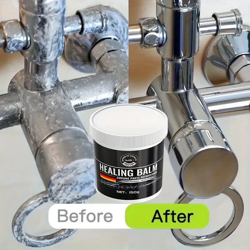 كريم تجديد الكروم متعدد الأغراض: يعيد طلاء السيارة - ويصلح الأكسدة للعجلات والمصدات