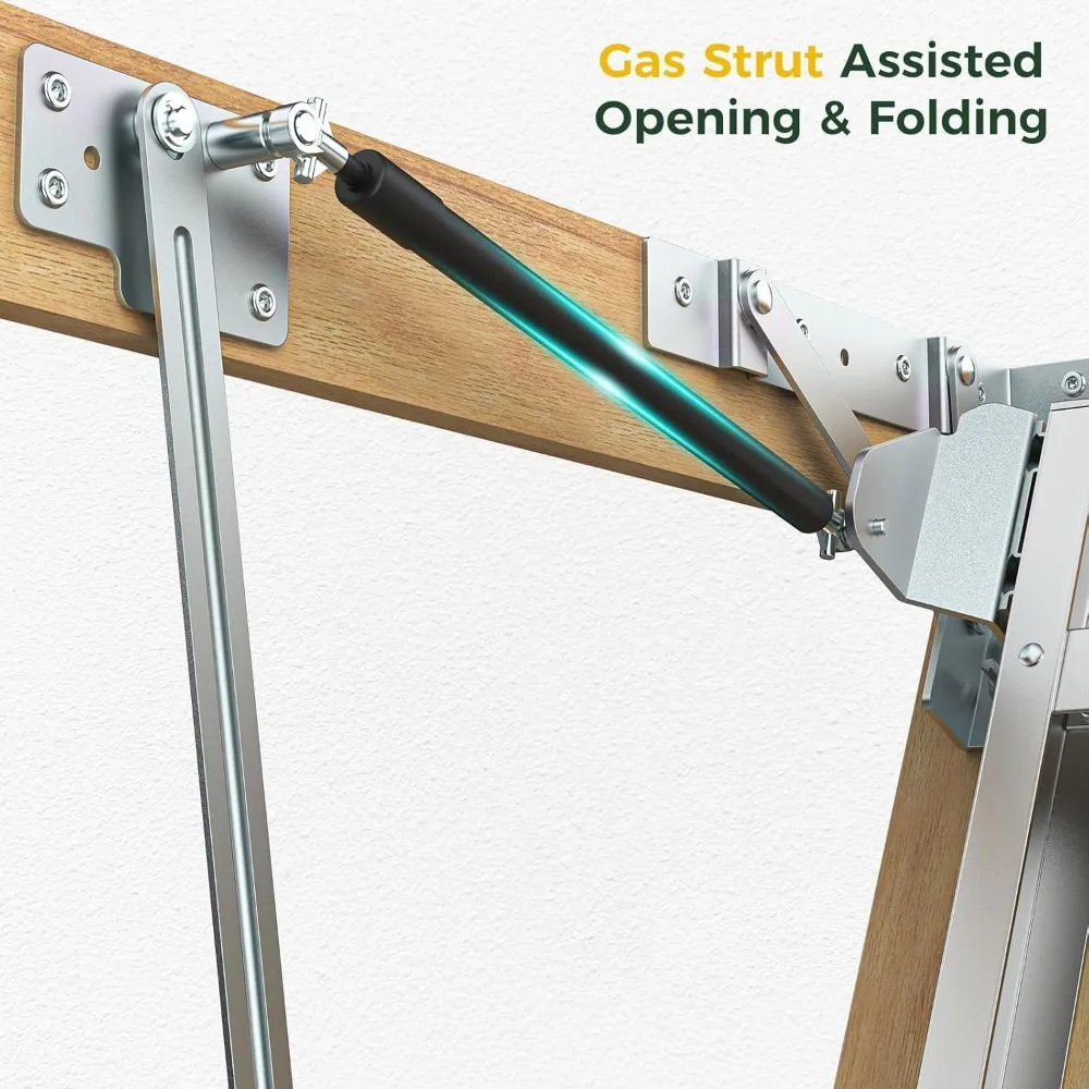 10 Fuß klappbare Dachbodenleiter für einfachen Toegang und Aufbewahrung im Loft