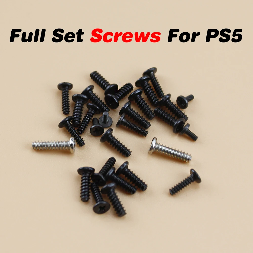 Full Screw Set For PS5 L2 R2 Buttons Springs Trigger Keys For PlayStation 5 Controller Springs Repair Base Stand Screw Part