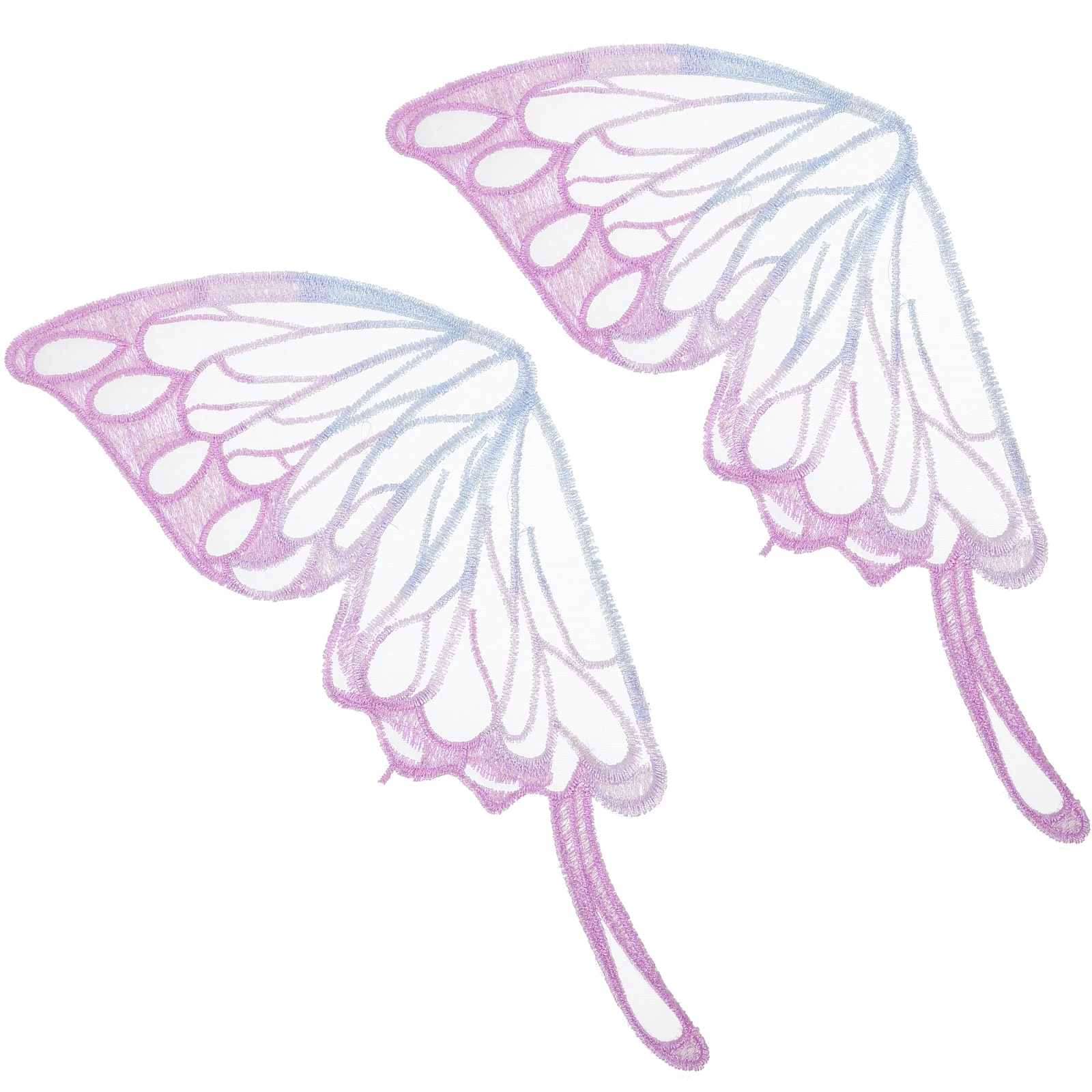 

Soft Mesh Butterfly Appliques Patch Embroidered Fabric Wedding Decor Lace For Clothes Shoes Handicrafts Butterfly