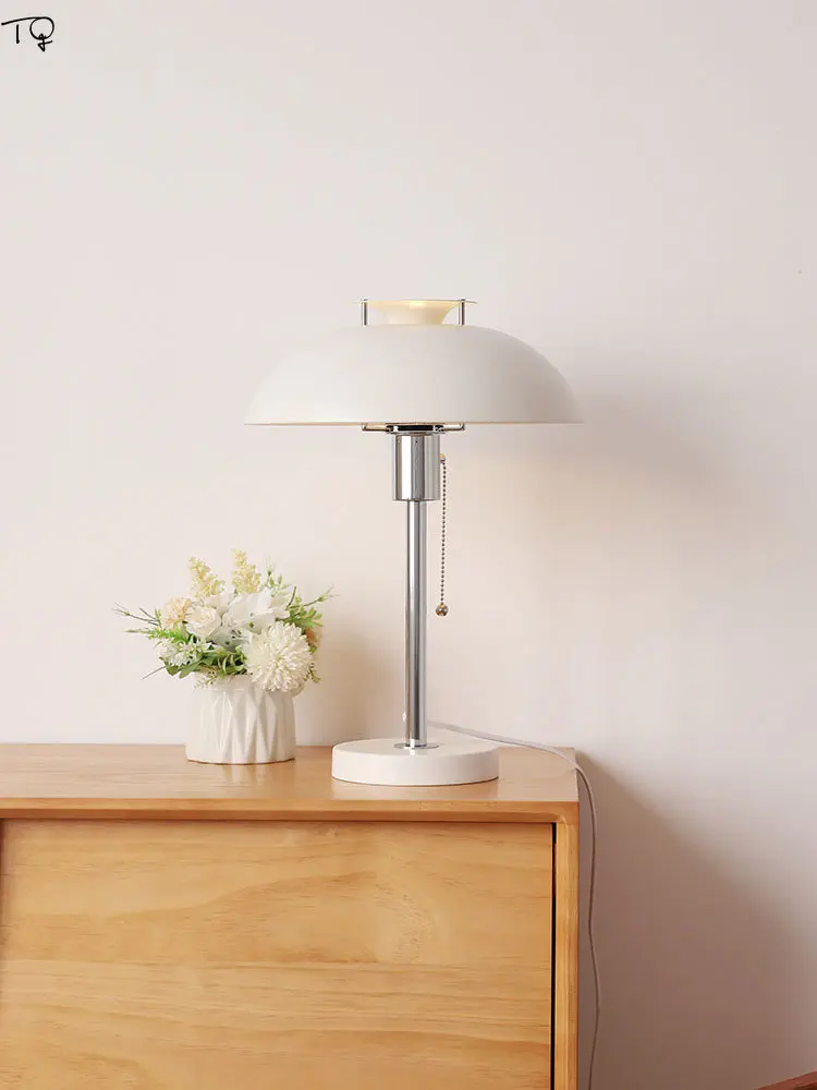 Modern Style Vintage Bauhaus Table Lamp LED E27 Retro Atmosphere Desk Lights Living Room Decoration Bedroom Bedside Studio