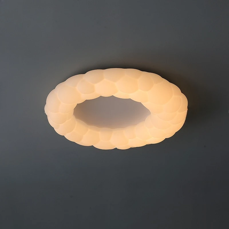 Italian minimalist ceiling 2022 cloud living room girl room led