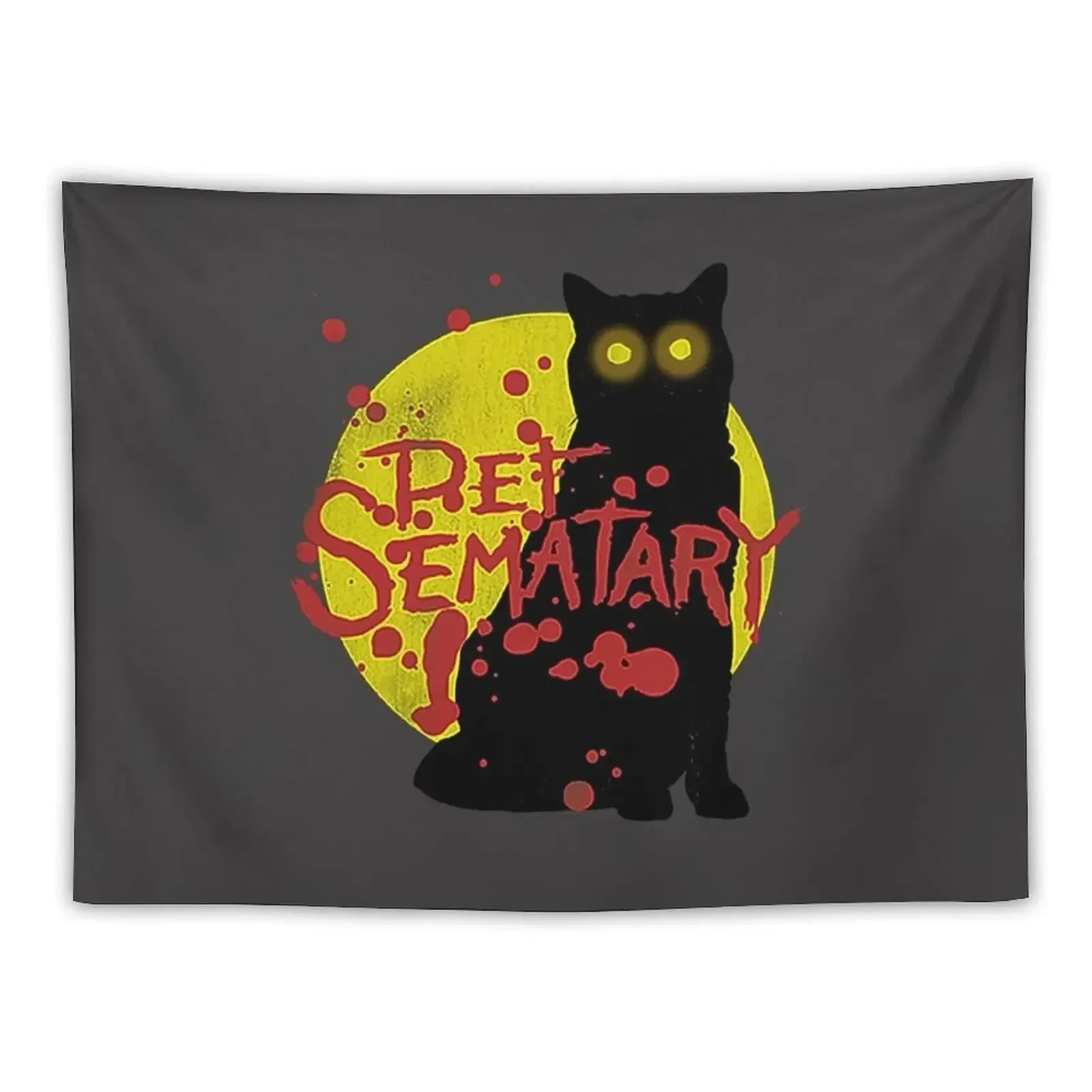 

CHURCH PET SEMATARY HALLOWEEN Tapestry Aesthetics For Room Things To The Room Bathroom Decor Tapestry