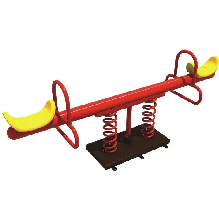 Factory direct sale commercial kids outdoor seesaw prices