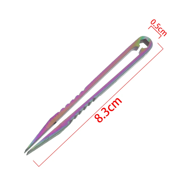 Titanium Precision Industrial Tweezers Anti-static Magnetic Stainless Steel Tweezers For Electronics Soldering Maintenance Hand