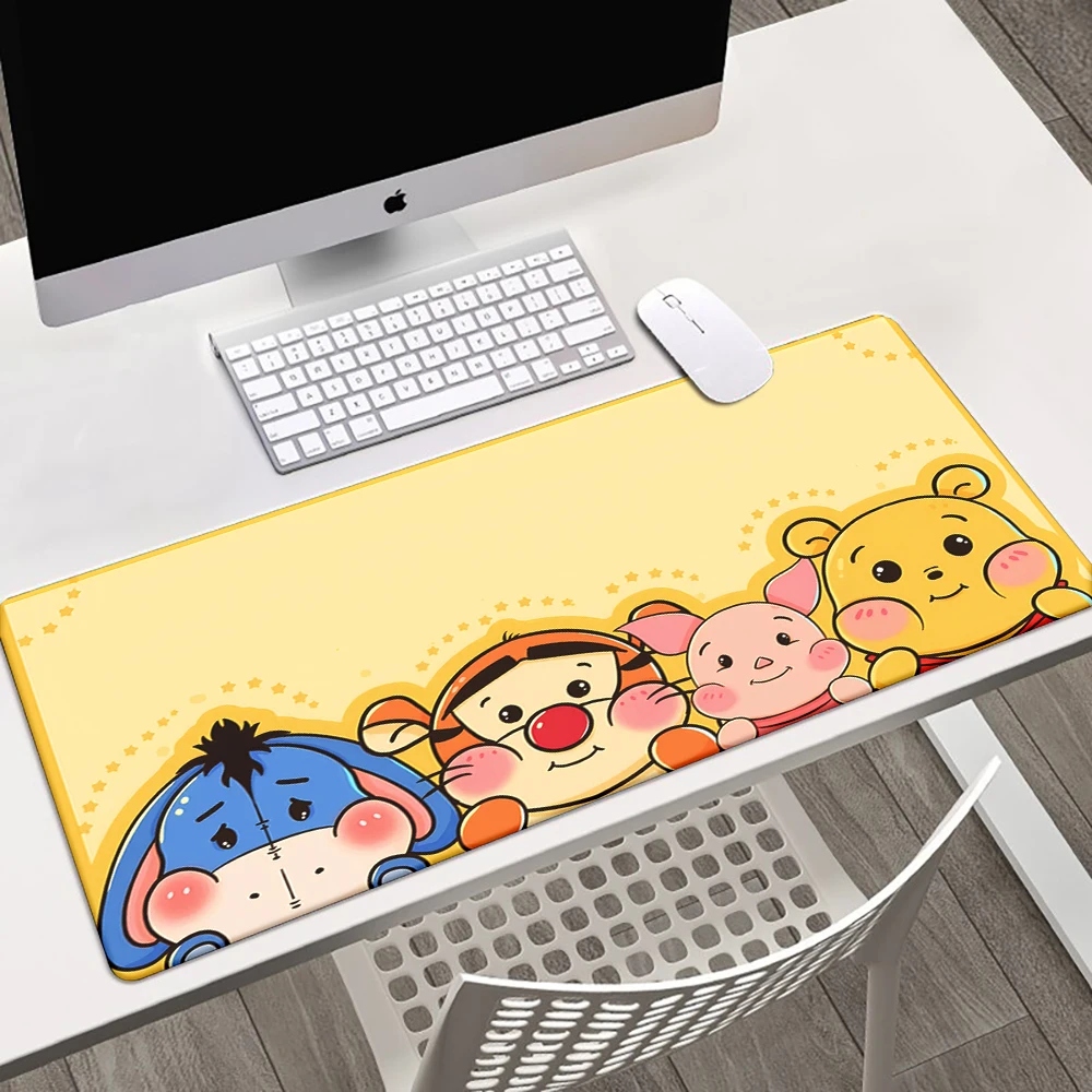 Winnie the Pooh Cartoon Mouse Pad Keyboard Gaming Accessories Mouse Mats, Game Office  coffee table coasters mat, Set up desktop