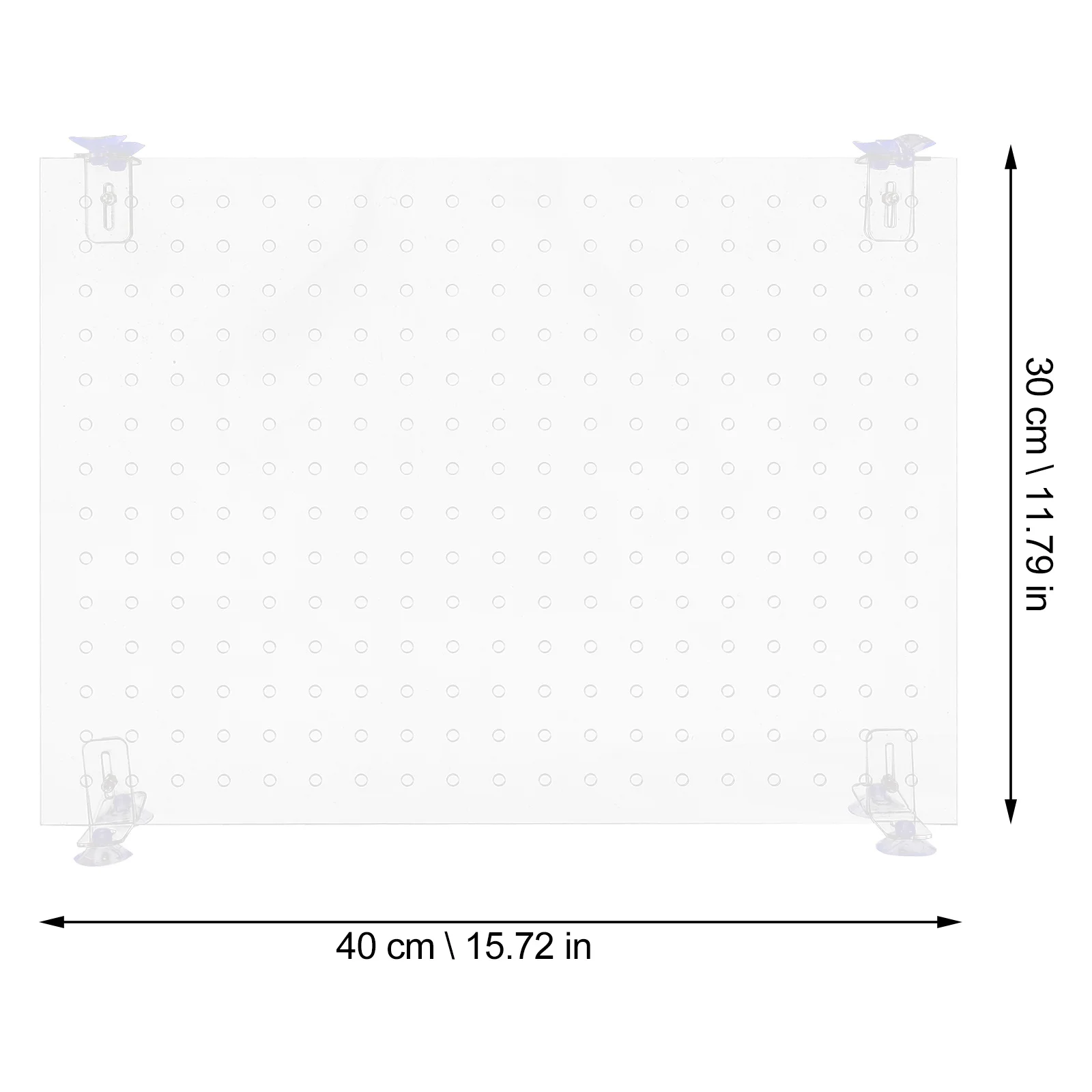 

1Set Acrylic Fish Tank Divider Isolation Board Suction Cups Adjustable Aquarium Accessory Fish Tank Divider Aquarium Accessory