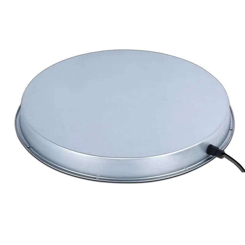 

Нагреватель для поилок AEE8 для домашней птицы, основание для поилки с кабелем питания 1,9 м и термостатом, вилка EU, 37x37x4 см