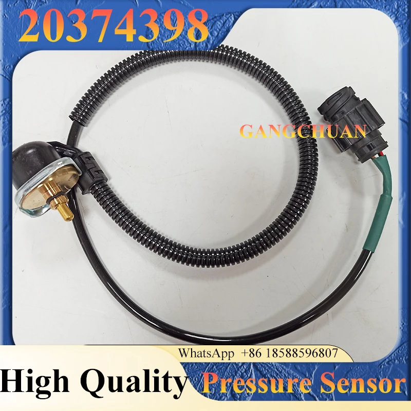 Pressure Sensor 20374398 High Efficiency Repair Parts for FL 180-10 6 180-11 85-06 New Upgraded Heavy Duty