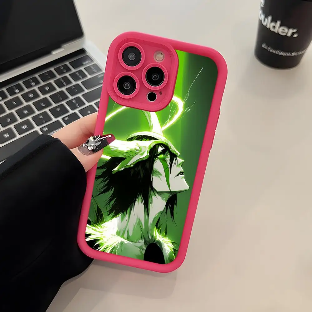 

Утолщенный чехол для телефона из ТПУ Ulquiorra Cifer для iPhone 17 16 15 14 13 12 11 Air Pro Max Plus, цветной