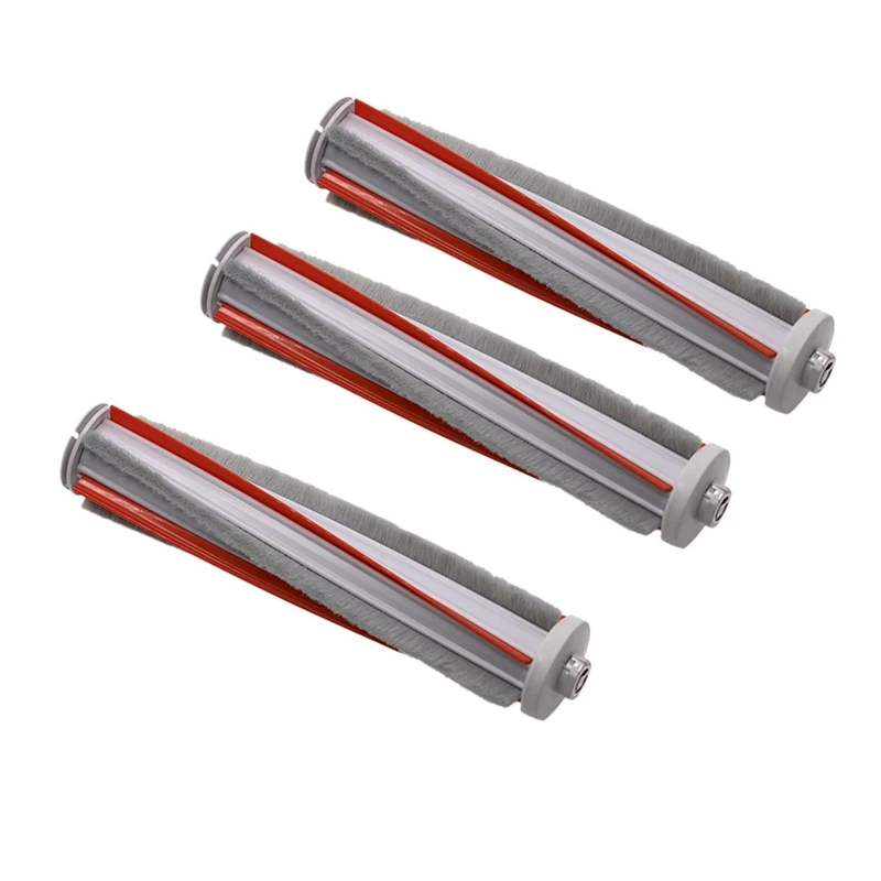 GTBL 3 pezzi per XIAOMI ROIDMI F8 NEX X20 Spazzola a rullo in fibra di carbonio manuale parti di ricambio per aspirapolvere