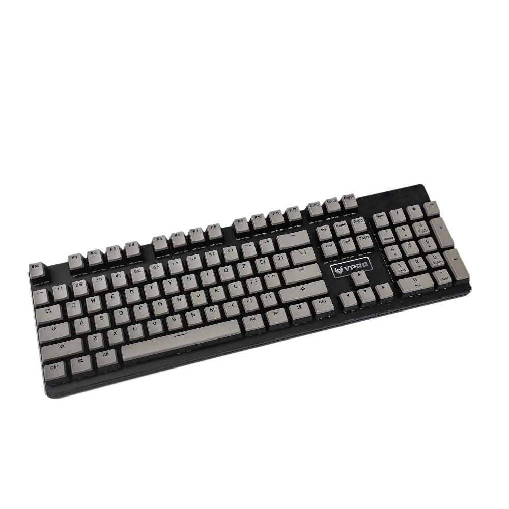 Perfil OEM para teclado mecánico MX, tapa de tecla de pudín blanco y amarillo, color café, 104, 108, PBT, Doubleshot, transparente, Stoc, no brillante