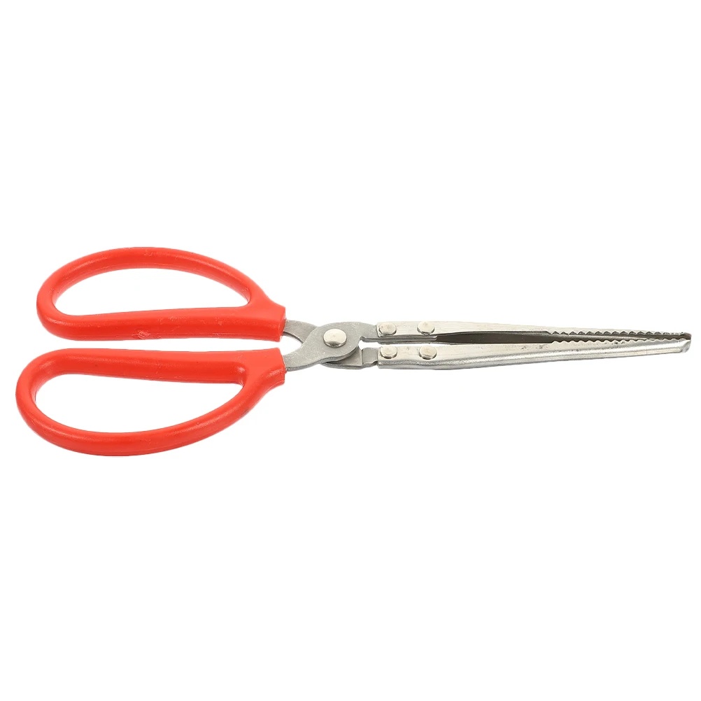 Sturdy Metal Sea Crab Clip Loach Tong Fish Catching Clamp 30cm Outdoor Tool Garbage Clip Practical Crab Grabber Kitchen