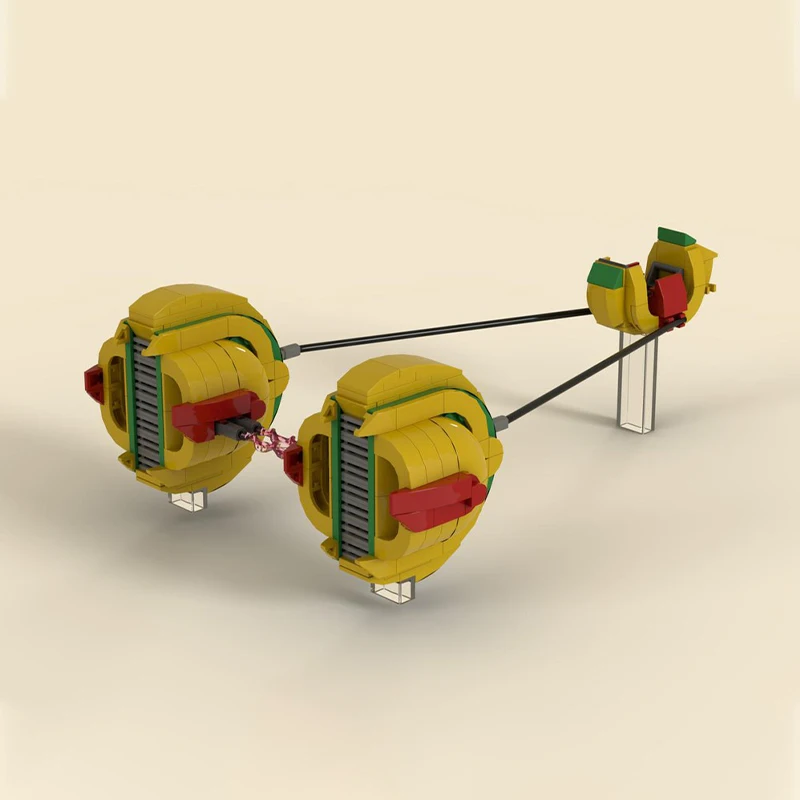 MOC Science Fiction Film (STAR BATTLE) Ultimate Podracer Bundle Serie Bausteine Modell Spielzeug Festival Geschenke Spielzeug für Jungen