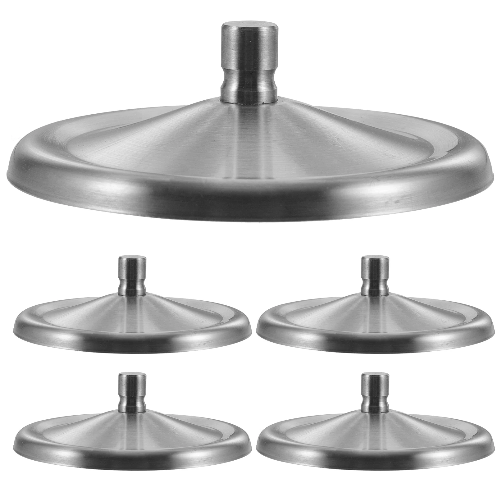 

5pcs Stainless Steel Cup Covers 8 5cm Reusable Heat Resistant Waterproof Mug Lids for Coffee Cups Home Office Travel Kitchen Bar