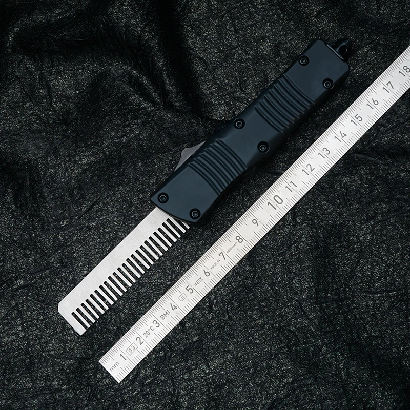 Pisau Lipat Micro Mini 6 Styles COMBAT TROO OTF, Pisau Teknis untuk Aktivitas Luar Ruangan, Alat Utilitas EDC, Pisau Saku dengan Gagang Seng Aluminium