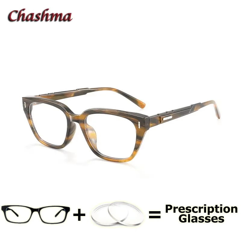 Acetate Eyewear Frame Prescription Optical Lenses Men Fashion Trend Progressive Spectacles Women Anti Blue Ray Computer Glasses