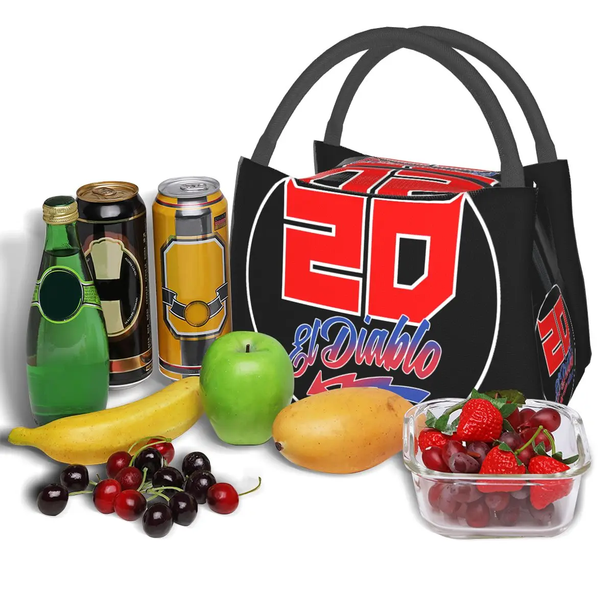 Fabio Quartararo Portable insulation bag for Cooler Thermal Food Office Pinic Container