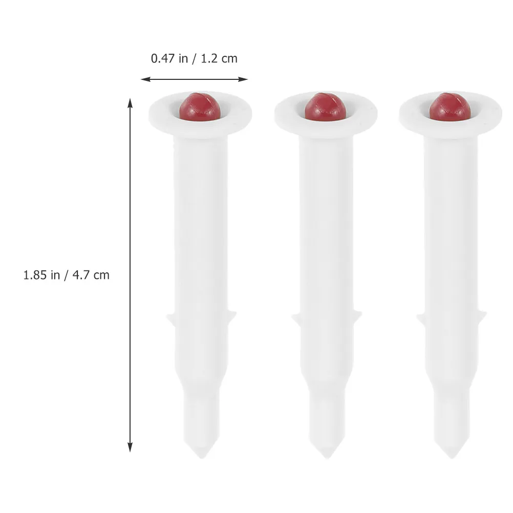 3pcs Barbecue Large Scale Oven Temperature Gauge Shatterproof Grill Temp Stainless Steel Food Thermometer Kitchen Use