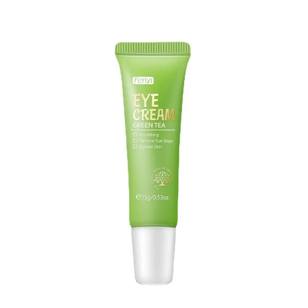 LAIKOU 15g crema de ojos de té verde ácido antiarrugas anti ojeras hinchazón cosméticos coreanos productos hidratantes para el cuidado de la piel N7J9