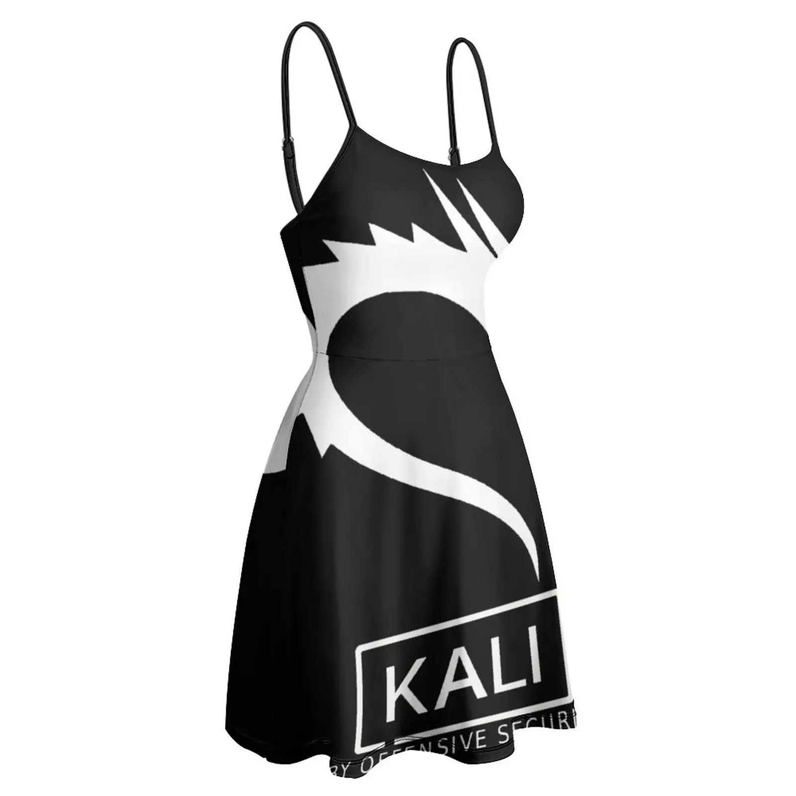 Exotic  Woman's Gown Strappy Dress Kali Linux Essential for Sale Women's Sling Dress Graphic Cool  Parties Sarcastic