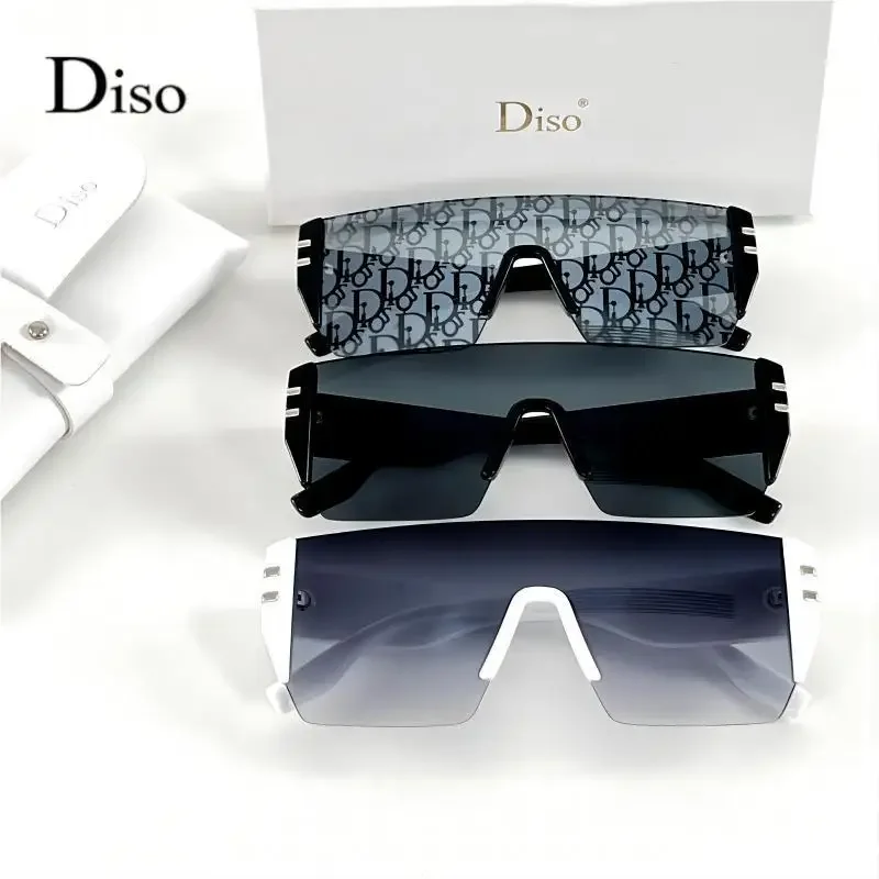 2024 New Rimless Oversized Sunglasses Women Men Luxury Brand High Quality Sun Glasses Ladies Unisex Eyewear UV400 Oculos De Sol