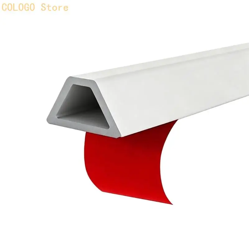 Sink Side Water Guidance Dam Silicone Adhesive Barrier for Kitchen Line Shower Threshold and Bath Wash Joint Use D0LD