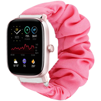 Scrunchie bracelet For Amazfit GTS/4/2/2e/GTS2 Mini/GTR 42mm/47mm/GTR2/2e/strato solo Loop band correa Amazfit bip strap 20/22mm