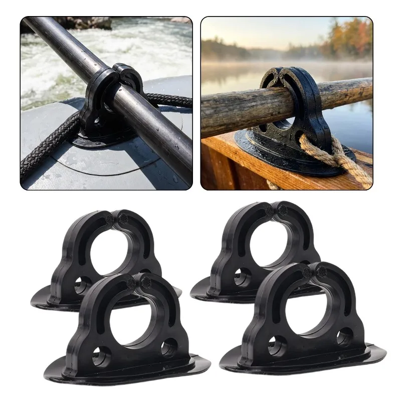 لزورق الكاياك التجديف ملحق مجداف حامل المجاذيف المنظم المطاط قارب المجاذيف المشبك البلاستيك المطاط مجداف التجنيب كليب