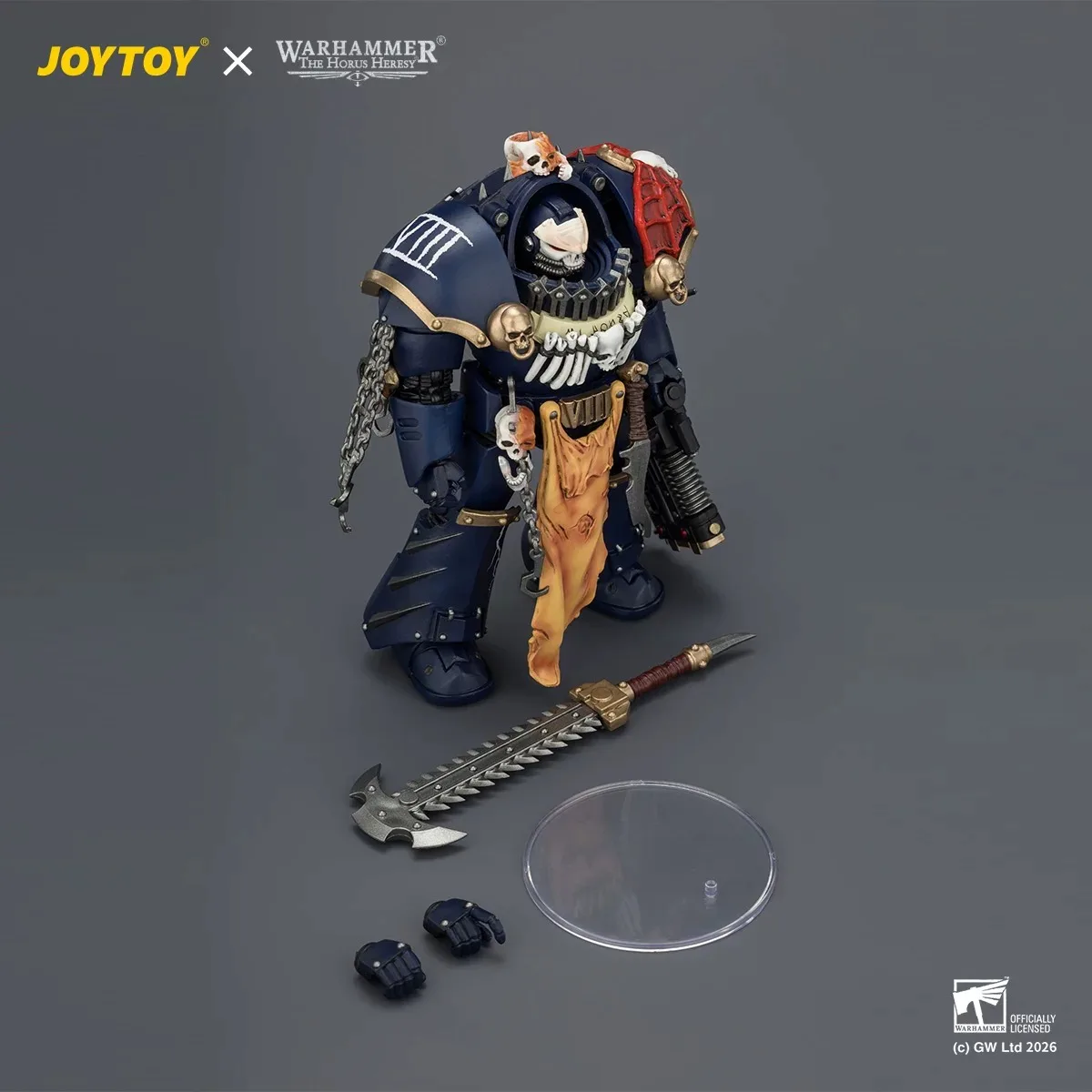 【Accessories】Joytoy Warhammer 1/18 Action Figures Night Lords Contekar Terminator 1 Model Toy 3.75inch view 6