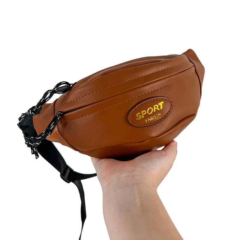 New Spring Kids Bags Fashion Solid Letter Pattern Chest Bags Baby Toddler Child Casual Outdoor Versatile Crossbody Bag 6M-12Y