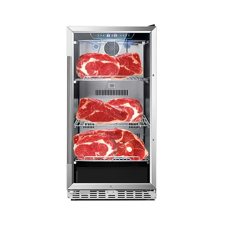 

Household Beef Display Fridge Dry Age And Curring Refrige Meat Maturing Drying Chamber