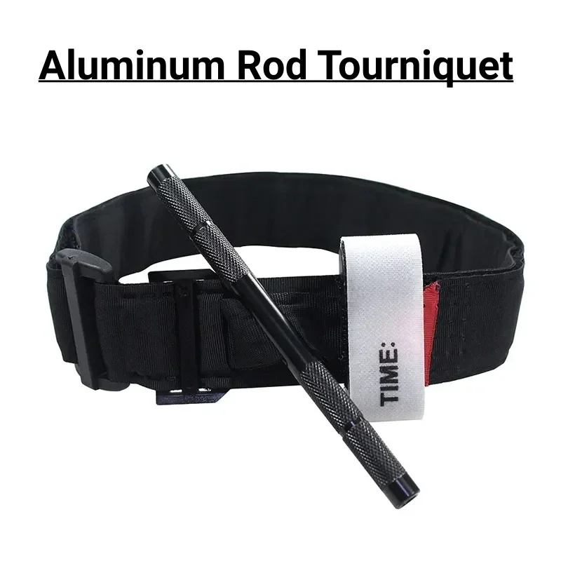 Tactical First Aid  Rotary Pressure  Aluminum Rod Tourniquet Hiking Militar Camping Survival Gear Molle Rescue Tool